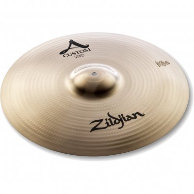 ZILDJIAN  A Custom Series - 18"" Crash Cymbal - Brilliant finish