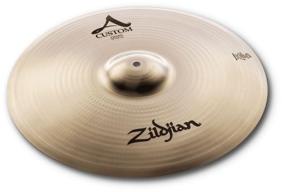 ZILDJIAN  A Custom Series - 19"" Crash Cymbal - Brilliant finish