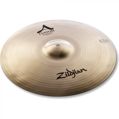 ZILDJIAN  A Custom Series - 20"" Medium Ride Cymbal - Brilliant Finish