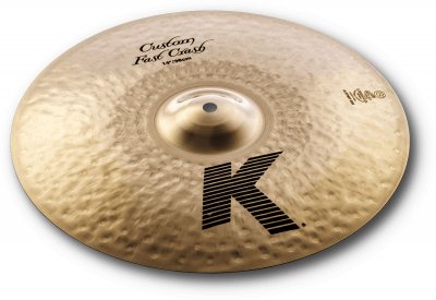 ZILDJIAN  K Custom Series - 14"" Fast Crash Cymbal - Brilliant finish