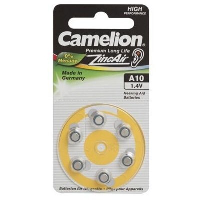 CAMELION Zinc Air Cel  1.4V (6Pcs/Bl)