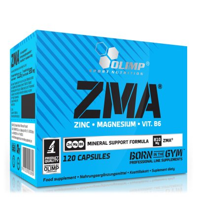 OLIMP SPORT NUTRITION ZMA Olimp - Olimp Supplements - 120 G&eacute;lules