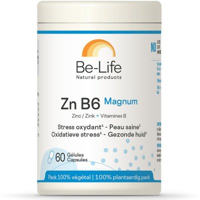 BE LIFE Zn B6 Magnum 60 Gelules Be-Life