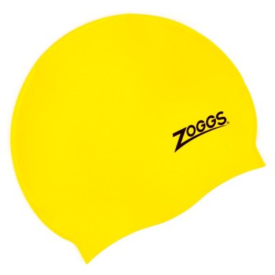 ZOGGS  Silicone Cap Bonnet de Bain Mixte Adulte, Yellow