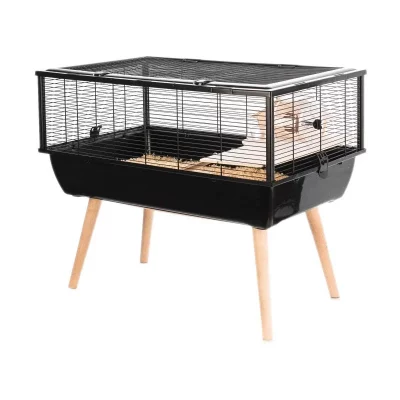 ZOLUX  Cage Neo Nigha Petit Rongeur L 77.5 X P 47.5 X H 64.5 Cm Noire