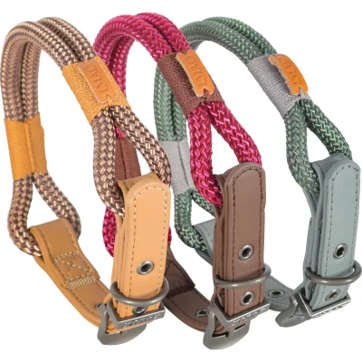 ZOLUX  - Collier imao 40 cm x 6 mm Hyde park fuchsia pour chien. Rose