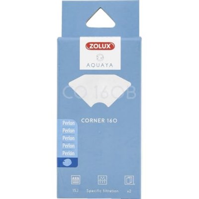 ZOLUX  Filtre Pour Pompe Corner 160, Filtre Co 160 B Perlon X 2. Pour Aquarium.