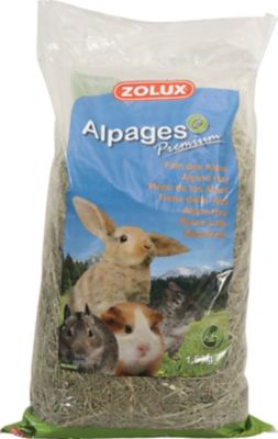 ZOLUX  Foin Alpages Premium Sac de 1,5 kg pour rongeurs