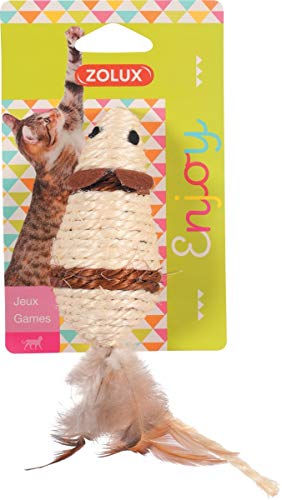 ZOLUX  Jeux Chat Toupie en Sisal Coloris Divers 1 Unit&eacute;