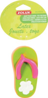 ZOLUX  Jouet Tong en Vinyle pour Chien 6 x 2 x 12 cm