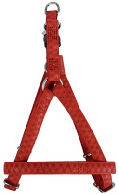  Zolux Mac Leather Harnais R&eacute;glable pour Chien Rouge 20 mm