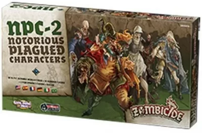 GENERIQUE Zombicide Black Plague - 04 - NPC-2 Notorious Plagued Characters