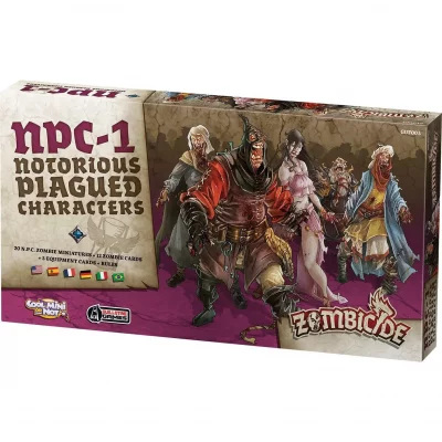 EDGE Zombicide Black Plague - 11 - NPC-1 Notorious Plagued Characters