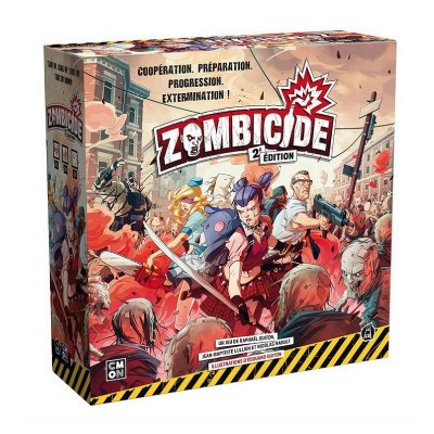 ASMODEE Zombicide (Saison 1) - 2&egrave;me Edition - Jeu de strat&eacute;gie - 