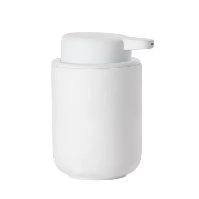ZONE DENMARK  - Distributeur de savon ume, h 12,8 cm / blanc