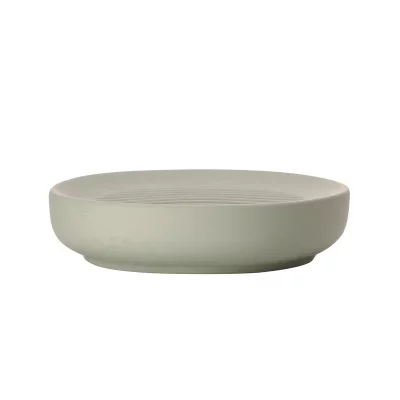 ZONE DENMARK  Ume Soap Dish Dia. 12 x 3 cm Eucalyptus Green