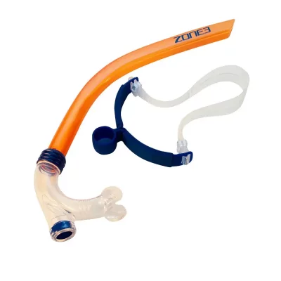 ZONE3  Swim Tuba Orange/Transparent/Bleu Marine Taille Unique