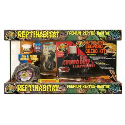 ZOLUX Zoo Med - Reptihabitat Kit Gecko pour Reptile/Amphibien