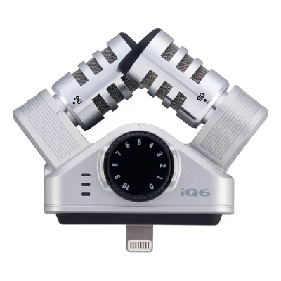 ZOOM  - iQ6 - Microphone st&eacute;r&eacute;o X/Y pour iOS (iPhone, iPad, iPod)