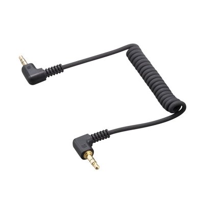 ZOOM  SMC-1 c&acirc;ble mini-jack 3,5mm st&eacute;r&eacute;o spirale pour connexion F1 sur DSLR