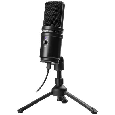 ZOOM  - ZUM-2 - Microphone Podcast USB &agrave; condensateur