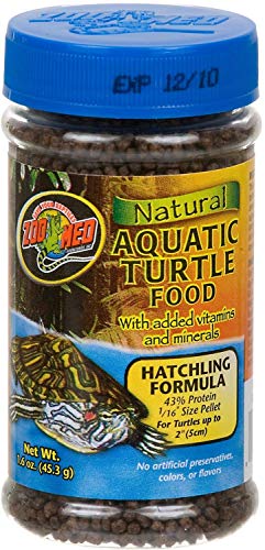 ZOOMED  Natural Aquatic Nourriture pour Oisillon Tortue 45,3 g