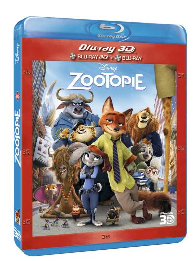 Zootopie Blu-ray 3D + 2D 