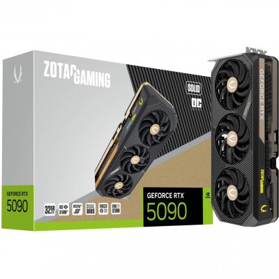 ZOTAC  Carte Graphique Rtx 5090 Solid Oc 32gb Gddr7 