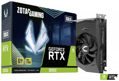 ZOTAC  Rtx 3050 Solo 6gb Gddr6 Graphic Card Dor&eacute;