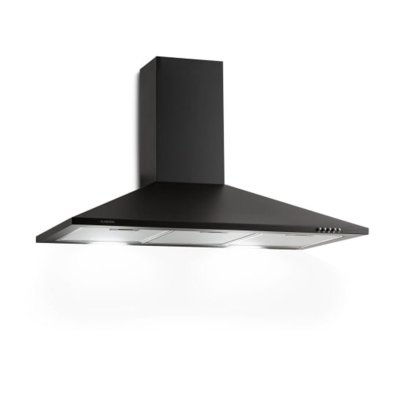 KLARSTEIN Zugspitze 90 Hotte aspirante murale 65W 330 m&sup3;/h led classe b - noire - Noir