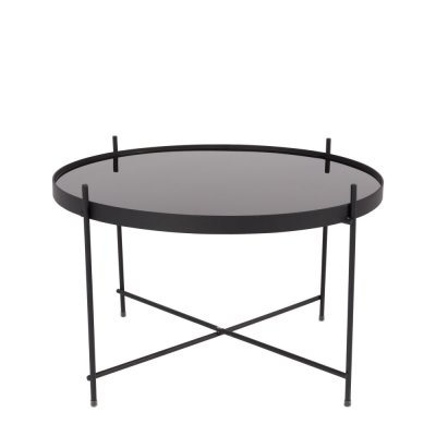 Zuiver Cupid - Table basse design ronde Large - Couleur - Noir