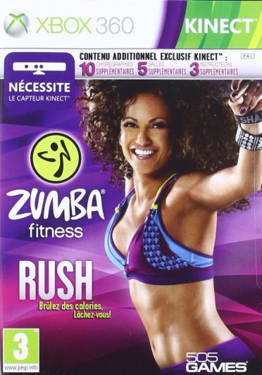 ZUMBA FITNESS RUSH / Jeu console XBOX 360