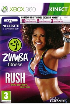 ZUMBA FITNESS RUSH / Jeu console XBOX 360