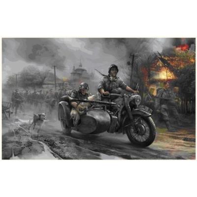 ZVEZDA  - Z3607 - MAQUETTE - SIDECAR ALLEMAND R1&hellip;