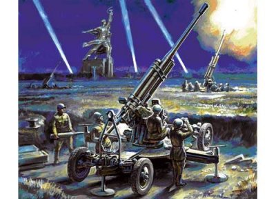 ZVEZDA  - Z6148 - Maquette - Canon AA 85MM Sovi&eacute;tique - Echelle 1:72
