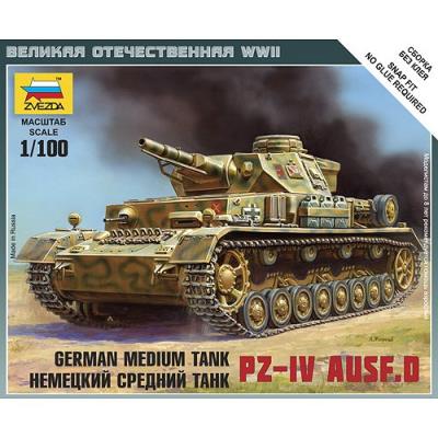 ZVEZDA  - Z6151 - Maquette - Panzer IV Ausf D - Echelle 1:100