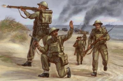 ZVEZDA  - Z6166 - Infanterie Britannique 1939-42