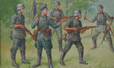 ZVEZDA  - Z6178 - Maquette - Figurine - Infanterie Allemande 1939-43