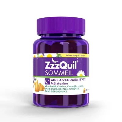 ZZZQUIL  Natura Gummies Melatonina Mango y Pl&aacute;tano 30uds