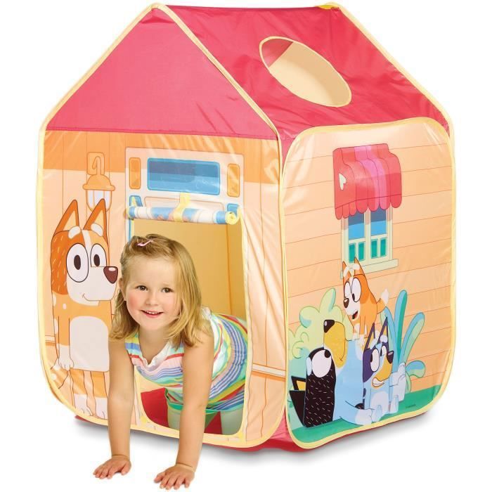 Tente De Jeu Pop-up La Pat Patrouille – Maisonnette Pour Enfants – Porte Enroulable Et Fenêtre – Intérieur/extérieur – Dès 2 Ans
