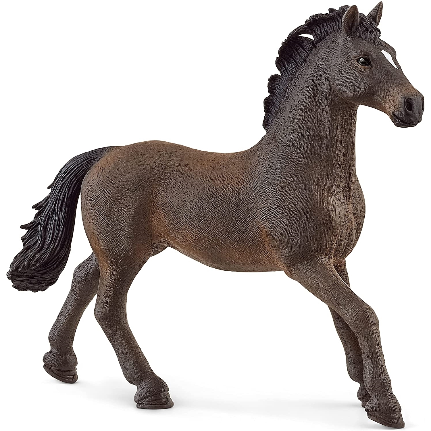 Schleich – Étalon Oldenbourg Marron – Horse Club – Figurine 13946 – Dès 3 Ans